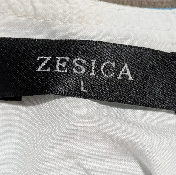 ZESICA Women's 2026 Summer Floral V Neck Midi Dress Boho Short Sleeve High Waist - Picture 2 of 6